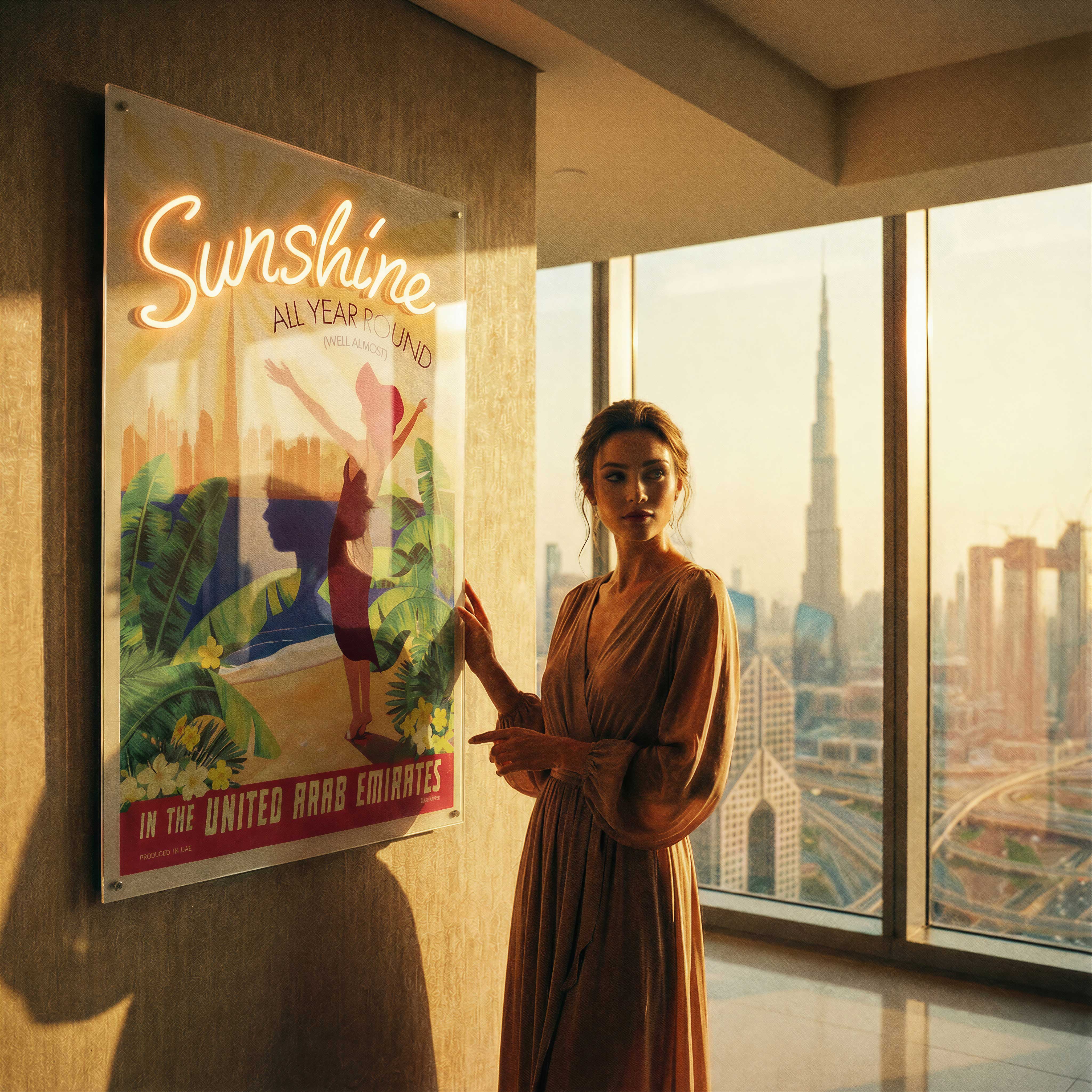 Vertical x Highlife: SUNSHINE (LED Neon Hybrid Art)