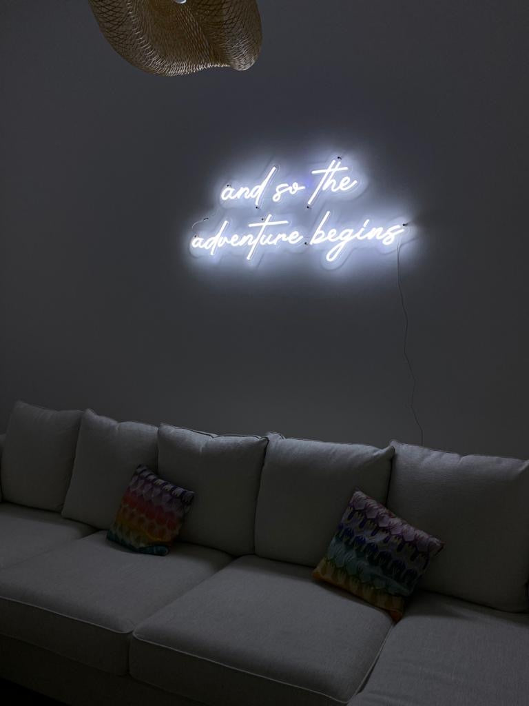 And so the adventure begins