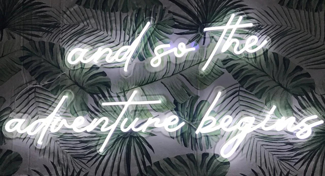 And so the adventure begins