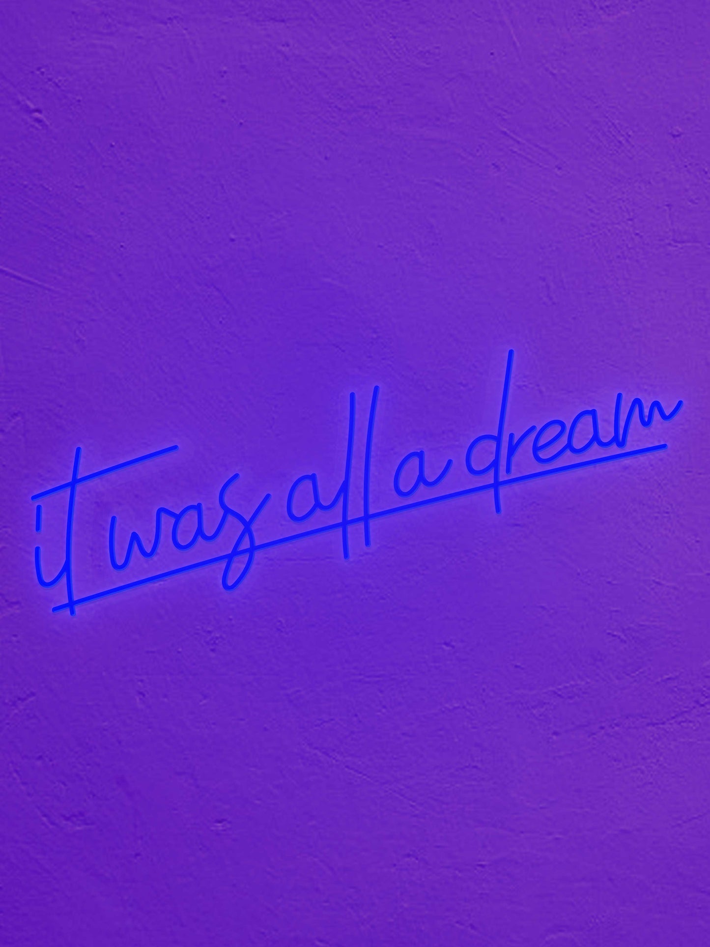 it was all a dream