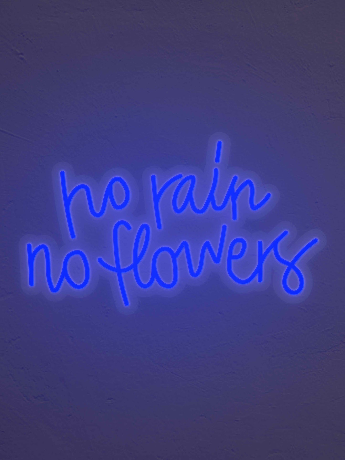 No Rain No flowers