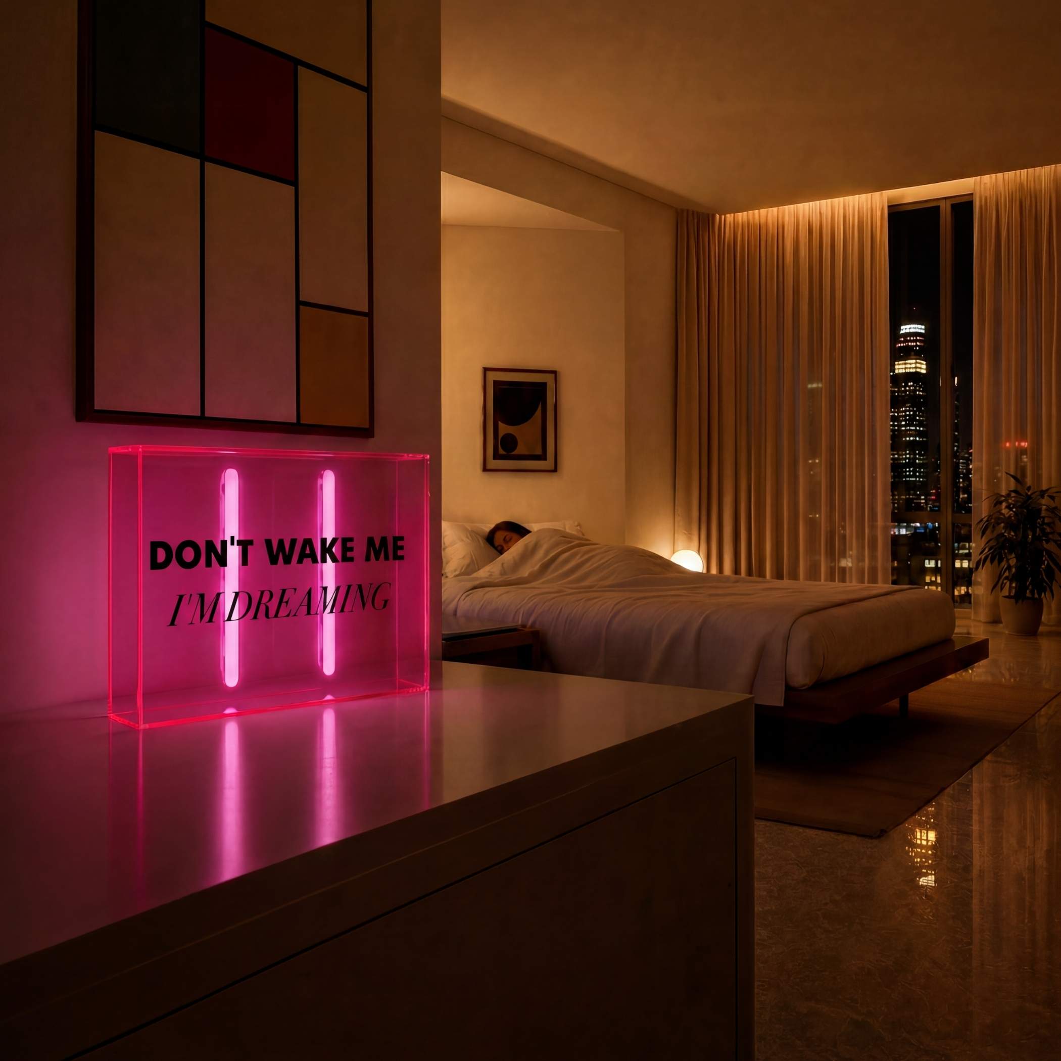 Don't wake me, I'm dreaming