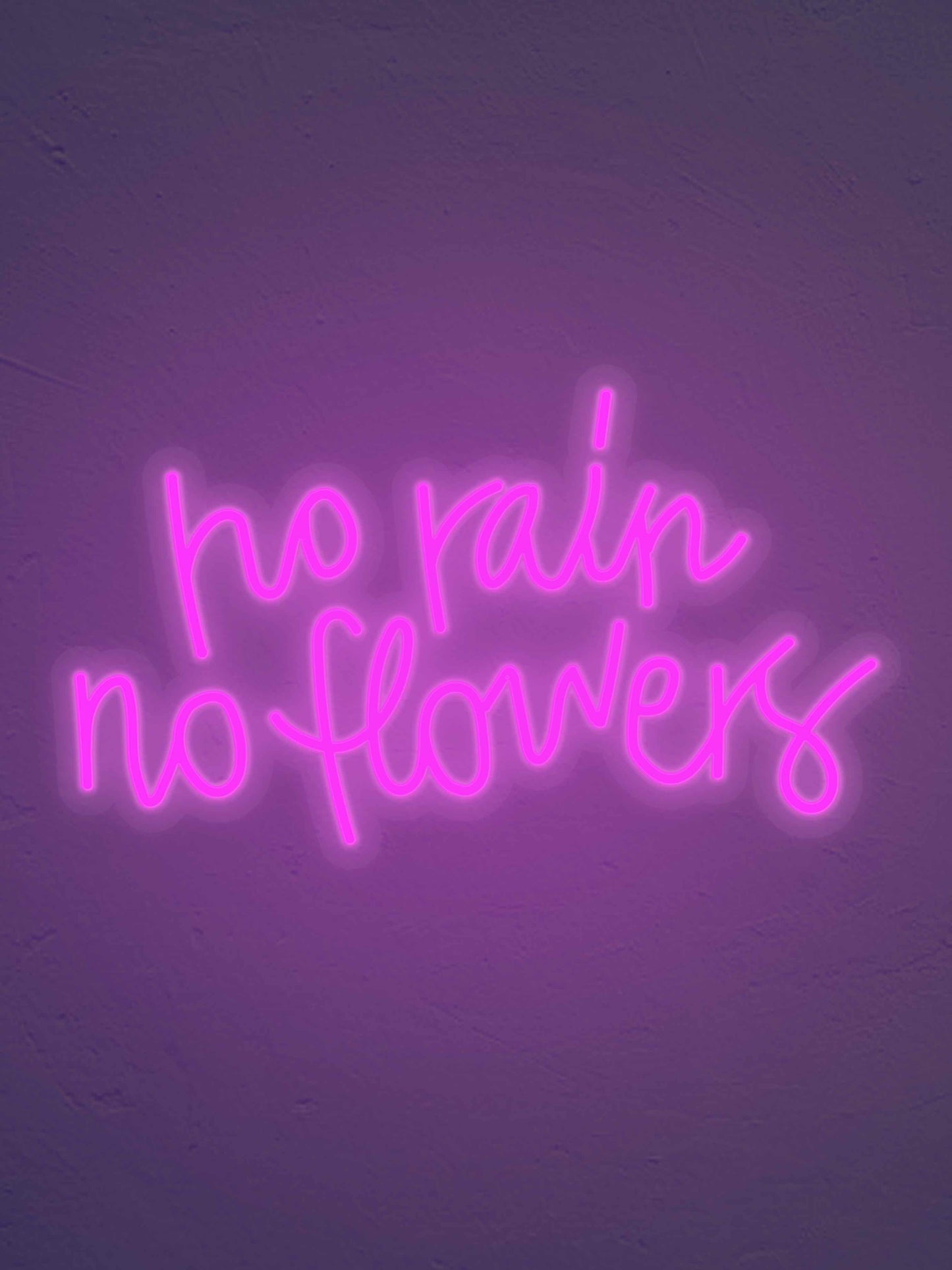 No Rain No flowers