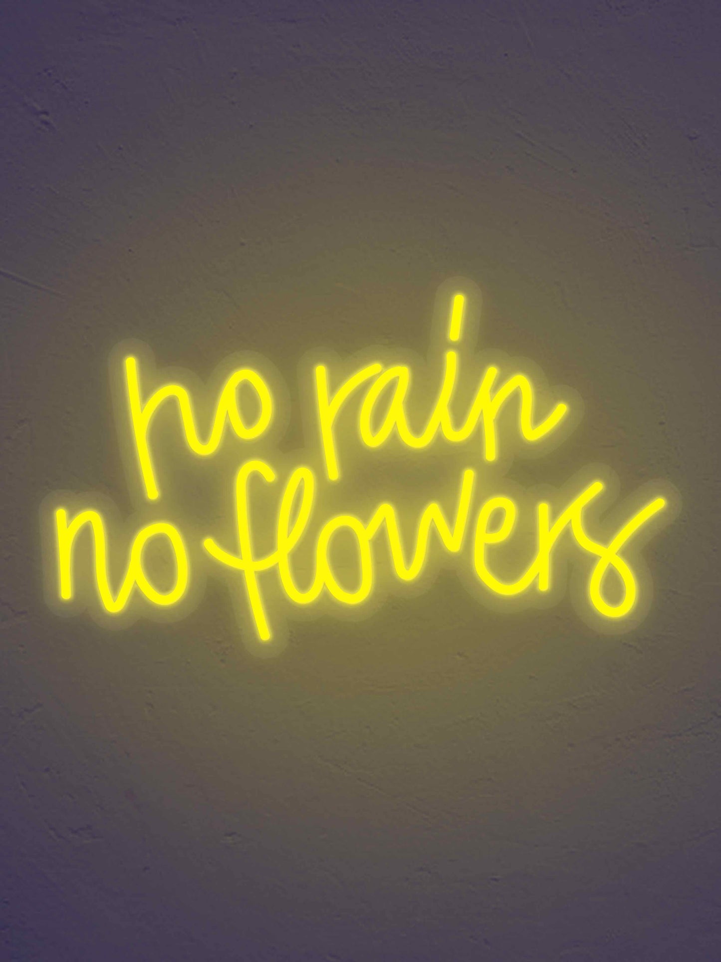 No Rain No flowers